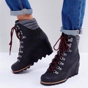Sorel Conquest Wedge sz 7 NWT